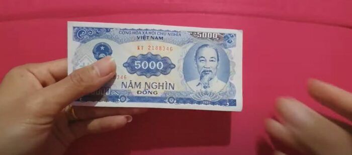 Ngủ mơ thấy tiền 5 nghìn đánh số gì?